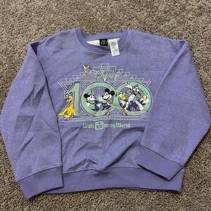 Disney World Purple Kids Sweatshirt